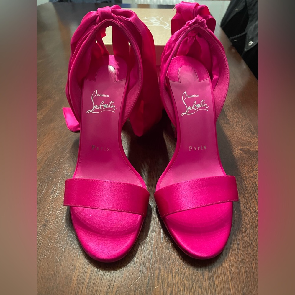 Christian Louboutin Sandale du Désert in Bolerose